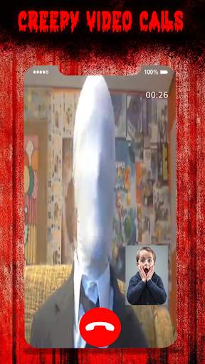 Slender Man Video call screenshot 16