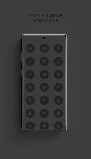 Blackout - A Flatcon Icon Pack screenshot 2