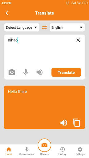 Ez Translator -Translate offline -Camera translate screenshot 1