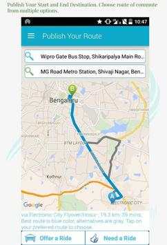 InstaRide,Instant CarPooling screenshot 5