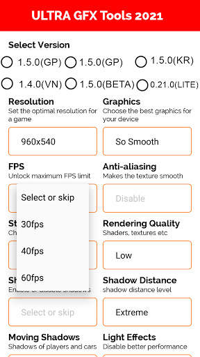 ULTRA GFX Tools 2021 - Launcher & Optimizer screenshot 4