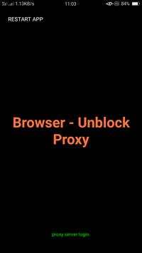 Proxy Browser - Unblock Proxy Browsing screenshot 1