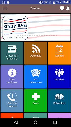 Gruissan Application mobile screenshot 1