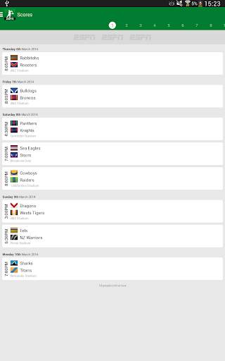 NRL Live Scores - League Now screenshot 11