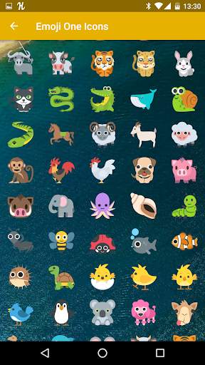 Emoji One Icon Pack скриншот 2