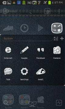 Jeans Go Launcher theme screenshot 2