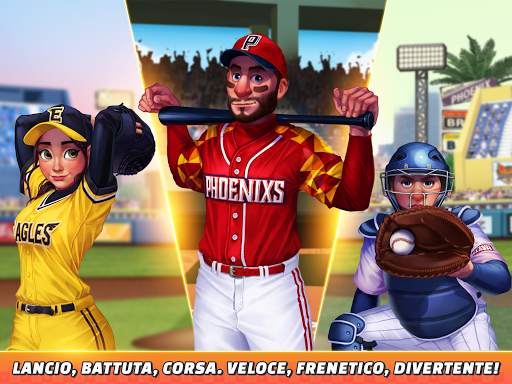 Baseball Clash: gioco live screenshot 11