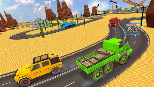 Truck Driving Games Euro Truck Cargo Simulator 3D screenshot 6