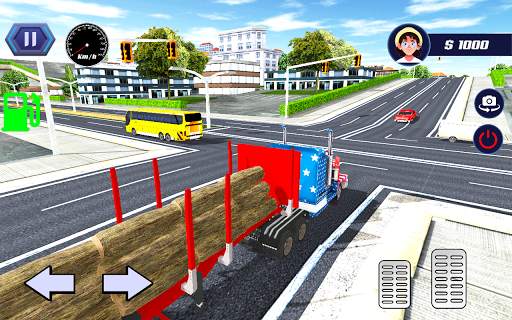 City Driving Truck Simulator 3D screenshot 2