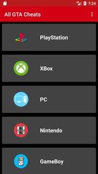 Cheats for GTA screenshot 1
