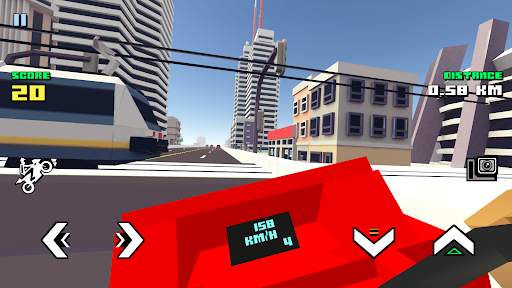 Blocky Moto Racing - motory screenshot 2