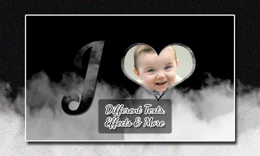Smoky Text Photo Frames screenshot 5