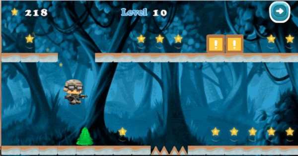 Mini Solder Jungle Adventure स्क्रीनशॉट 3