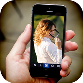 Selfie photo frames icon