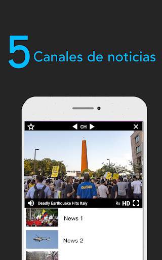 Gratis TV Programas / Noticias screenshot 3