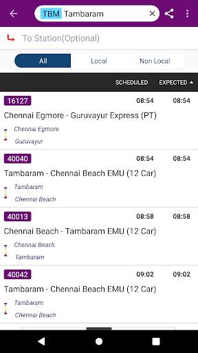 Chennai Trains screenshot 7