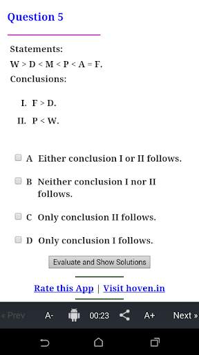 Statements Conclusion -1(IBPS) 3 تصوير الشاشة