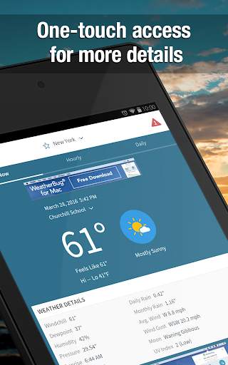 Weather Widget by WeatherBug: Alerts & Forecast screenshot 10