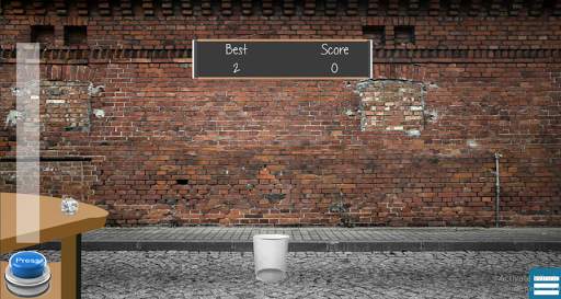 Paper Toss 2D скриншот 1