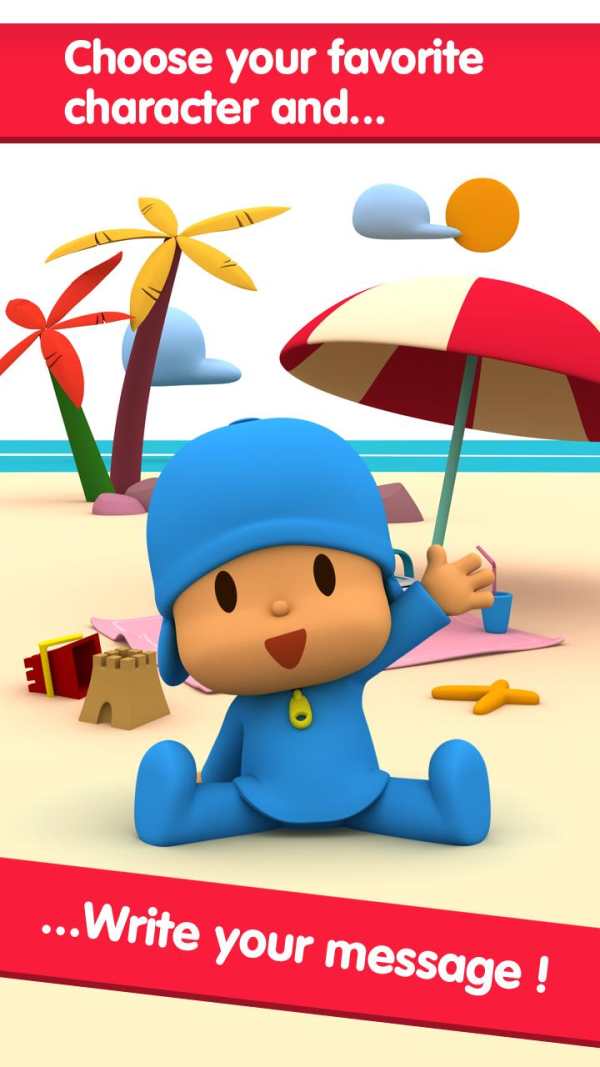 Pocoyo E-Cards Maker & Editor: Photo with Messages screenshot 2
