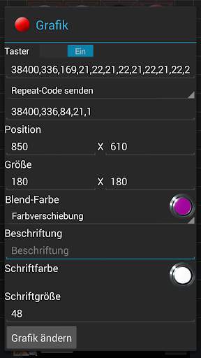 RCoid free - IR Fernbedienung screenshot 5