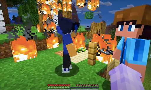 aphmau skin and mod mcpe screenshot 5