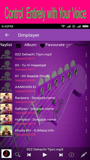 Dmplayer Music Palyer screenshot 2