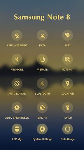 Samsung Note 8 APUS Launcher theme screenshot 3