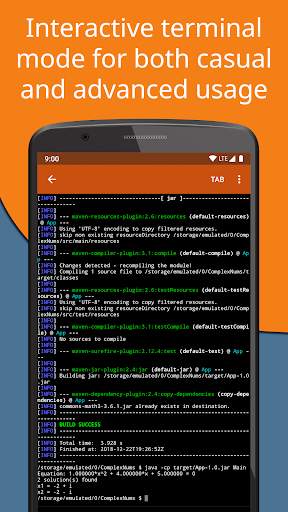 Jvdroid - IDE for Java screenshot 6