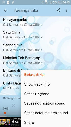 Kesayanganku Ost Samudra Cinta Offline screenshot 6