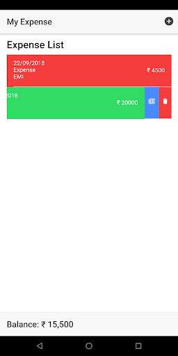 My Expense screenshot 3