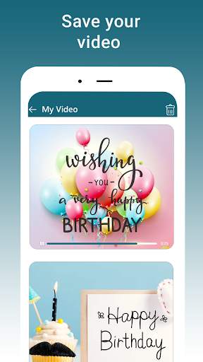 Birthday VM : Birthday Video and Photo Maker App screenshot 3