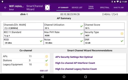 WiFi Advisor screenshot 2