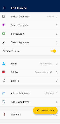 Invoice Maker & Billing App screenshot 3