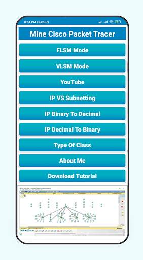 Mini Cisco Packet Tracer (MCPT) स्क्रीनशॉट 2