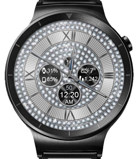 Diamond Bling HD WatchFace Widget & Live Wallpaper screenshot 15