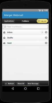 Merger Webmail screenshot 3