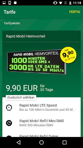 Rapid Mobil screenshot 4