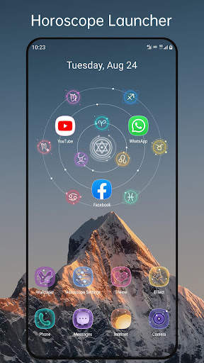 Horoscope Launcher - star sign screenshot 1