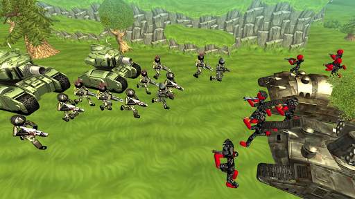 Stickman Simulateur de bataille de chars screenshot 4