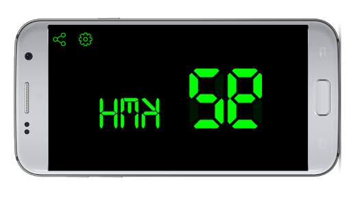 Digital Speedometer - GPS HUD- Simple offline screenshot 3