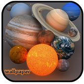 Solar System 3D Wallpaper Lite icon