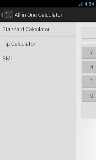 All in One Calculator screenshot 2