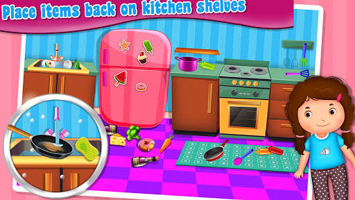 Learning House Manners: Home Cleaning Games screenshot 2