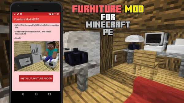 Furniture MOD for Minecraft PE screenshot 1