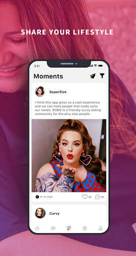 BBW & Curvy Dating App, Match & Date - CurvyMeet screenshot 4
