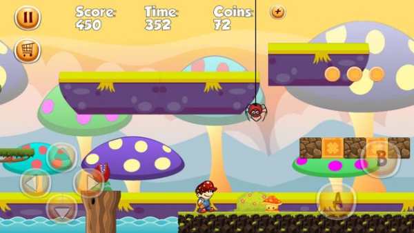 Super Marco World Run 2 screenshot 1