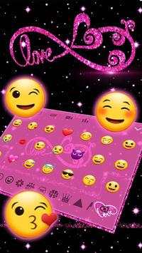 Infinite Love Keyboard screenshot 3