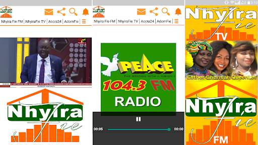 Nhyira Fie FM, Ghana TV, Chat & Gh Radio Stations screenshot 1