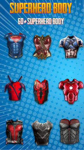 Superhero Photo Camera Editor 10 تصوير الشاشة